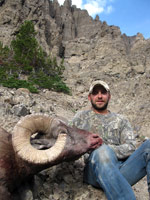 guided big horn sheep hunts, guided sheep hunting wyoming, outfitters wyoming, sheep hunts, ram hunts, hunting big horn sheep rams wy