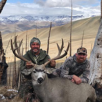 guided mule deer hunts wyoming, mule deer hunts, guided hunts wyoming, mule deer hunting