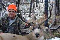 guided mule deer hunts wyoming, mule deer hunts, guided hunts wyoming, mule deer hunting