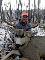 guided mule deer hunts wyoming, mule deer hunts, guided hunts wyoming, mule deer hunting