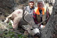 guided mule deer hunts wyoming, mule deer hunts, guided hunts wyoming, mule deer hunting