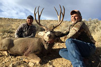 guided mule deer hunts wyoming, mule deer hunts, guided hunts wyoming, mule deer hunting