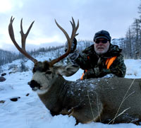 guided mule deer hunts wyoming, mule deer hunts, guided hunts wyoming, mule deer hunting