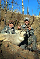 guided mule deer hunts wyoming, mule deer hunts, guided hunts wyoming, mule deer hunting