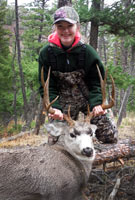 guided mule deer hunts wyoming, mule deer hunts, guided hunts wyoming, mule deer hunting