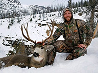 guided mule deer hunts wyoming, mule deer hunts, guided hunts wyoming, mule deer hunting