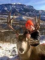 guided mule deer hunts wyoming, mule deer hunts, guided hunts wyoming, mule deer hunting