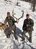 guided mule deer hunts wyoming, mule deer hunts, guided hunts wyoming, mule deer hunting