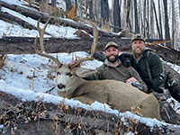 guided mule deer hunts wyoming, mule deer hunts, guided hunts wyoming, mule deer hunting